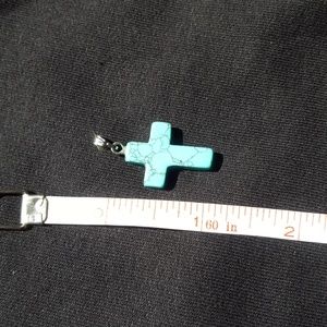 Turquoise cross